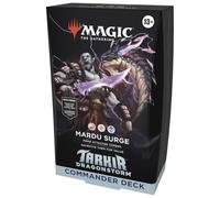 Mazo de Commander de Tarkir: Tormenta dracónica de Magic: The Gathering - Impulso de los Mardu (Versión en Inglés)