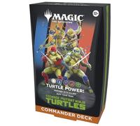Mazo de Commander Turtle Power! de Magic: The Gathering | Teenage Mutant Ninja Turtles (Versión en Inglés)