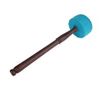 Mazo de Cuenco de Canto, Mazo de Cuenco de Canto Hecho a Mano de Madera Dura de Fieltro Palo de Mazo para Cuenco de Canto de Budismo Tibetano (Ajna chakra azul)