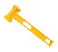 Mazo de estaca de camping, mazo de camping para estacas de tienda, perforador | de uñas resistente, mazo de mano portátil PE para accesorios al aire libre