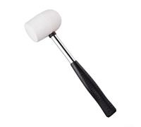 Mazo de goma de 283.5 g suave martillo de golpe absorbente de golpes para albañilería pavimentación cuero artesanía herramientas de mano