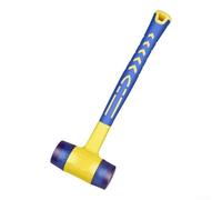 Mazo de goma de doble cara con diseño de martillo suave a prueba de golpes para albañilería para ventanas, mango ergonómico para mejoras del hogar, 35 mm (25 mm)