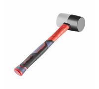 Mazo de goma Dnipro-M ULTRA TPR 450 g blanco y negro