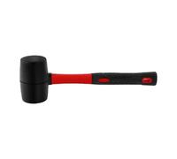 mazo de goma, Martillo de goma resistente 8/12/16/24 oz, minimartillo doméstico doble cara, mazo multifuncional, herramienta manual, madera(12oz)