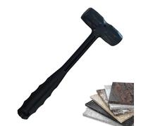 Mazo De Goma - Suave De Doble Cara | Herramienta Instalación Doble Cabeza Nylon, Mango Cómodo De Fibra De Vidrio | Para Hogar, Aire Libre, Acampada, Excursión.