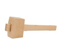 Mazo de madera de carpintero, 13,8 pulgadas, agarre cómodo, martillo para carpintería, trituradora de hielo, cinceles de martillo para muebles, herramienta de barra de bricolaje (S (31,5 X 25,2