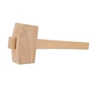 Mazo de madera, Mazo de talla de madera, Martillo de madera de carpintero profesional Martillo de madera maciza 100%(13,8 pulgadas)