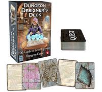 Mazo del creador de Mazmorras | 100 Cartas para Llevar tu Juego de Dungeon | RPG Accesorio