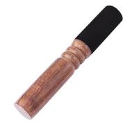 Mazo Doble de Madera Dura para Cuenco de Canto, 1 Unidad, Mazo de Madera, Budismo Tibetano, Palo de Budismo Tibetano