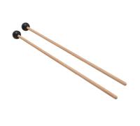 Mazo Glockenspiel de 16, 5 Pulgadas, Cabeza de Goma + de Madera Maciza, Mazo de Tambor de Lengua Larga para Xilfono Marimba