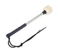 Mazo para bombo, baqueta con mazo de fieltro de lana Accesorio para tambor Cabezal de fieltro Accesorio para banda de marcha de percusión