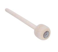 Mazo para Bombo, Duradero con Palo de Madera y Cabeza de Fieltro de Lana Mazo de Percusión para Músicos Bateristas Bandas Estudio Conciertos