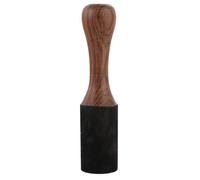 Mazo para cuenco tibetano - Baqueta con mango de madera para gongs, yoga, meditación, meditación nepalí, relajación, instrumento musical, práctica de 6,9 x 1,4 x 1,4 pulgadas