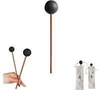 Mazos de fricción para gongs de cabeza redonda, gran varita para gong, produce sonidos de ballena, mazos resonantes para herramienta de sonido