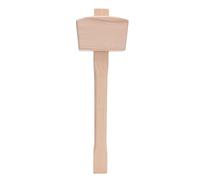 Mazos de madera Martillo para trabajar la madera de haya de alta dureza Pequeño y ligero Mango cómodo de sostener para carpintería Taller en el hogar 100 mm 320 mm 256 g