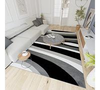 Mazovia Alfombra Modern de Salón Grande de Pelo Corto - Alfombras Salón - Alfombras de Habitación de Matrimonio, Dormitorio y Comedor - Gris 200 x 250 cm
