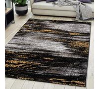 Mazovia Alfombra Moderno - Diseño Abstracto de Salón Grande - Pelo Corto - Alfombras de Habitación de Matrimonio, Dormitorio y Comedor - Gris 180x250 cm