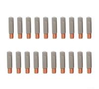 MB-15AK Welding Shield Nozzle 0.8mm Coated Tip(14pcs-0.8mm) | Special coating prevents spatter buildup, reduces cleaning time, para ideal for 0.8mm wire welding tasks