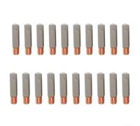MB-15AK Welding Shield Nozzle 0.8mm Coated Tip(14pcs-1.0mm) | Special coating prevents spatter buildup, reduces cleaning time, para ideal for 0.8mm wire welding tasks