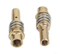 MB-15AK Welding Shield Nozzle 0.8mm Coated Tip(24pcs-1.0mm) | Special coating prevents spatter buildup, reduces cleaning time, para ideal for 0.8mm wire welding tasks