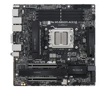 ASUS Pro WS B850M-ACE SE AM5 AMD Micro-ATX motherboard 4xDDR5 PCIe 5.0 2xM.2 1xHDMI 2xDisplayPort 1xVGA 4xSATA - Mainboard - AMD Sockel AM5 (Ryzen Zen4) (90MB1MN0-M0EAY0)