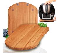 MB Manufaktura Barel Tabla deslizante para Thermomix TM6 TM5, tabla para Thermomix de madera de roble, fácil de mover sin dañar la báscula, soporte estable gracias a la amortiguación de vibraciones