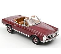 MB Mercedes Benz 230 SL - Pagode - 1963 - darkred - Norev 1:18