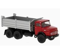 MB Mercedes Benz LAK 2624 Kipper - red / silver - Brekina 1:87