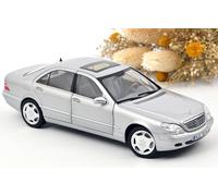 MB Mercedes Benz S 600 - 1998 - silver - Norev 1:18