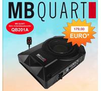 MB Quart QB201A Sistema de subwoofer activo Subwoofer bajo asiento 20 cm (8")...