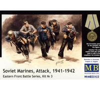 MB Soviéticos Marines Ataque 1941-1942 Frente Oriental 1:35 Ataque Ruso