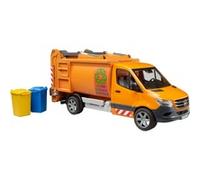 bruder 02682 - Vehículo Municipal de Recogida de basuras MB Sprinter - 1:16, vehículo, vehículo de Recogida de basuras, Recogida de basuras, Juguete a Partir de 4 años