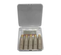MB15AK TIG Welding Accessory Shield Nozzle with Special Coating, Compatible with MIG And MAG, Includes Contact Tips And Connecting Rods for Welding (30pcs-1.2mm)