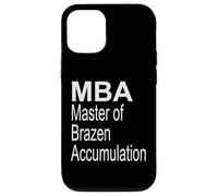 MBA Master of Brazen Acumulación Carcasa para iPhone 12/12 Pro