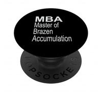 MBA Master of Brazen Acumulación PopSockets PopGrip Adhesivo