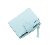 MBACODAI Cartera de Mujer, Monedero Negro for Mujer, 15 bits, 2 Posiciones Grandes, Tarjetero de Moda, Funda, Soporte for Tarjetas de crédito (Color : Azul)