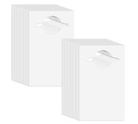 MBAIYO Baberos desechables, paquete de 30 baberos de plástico de 24 pulgadas para adultos para mujeres mayores y hombres mayores, impermeables y a prueba de aceite