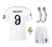 Mbappe Real #9 Camiseta de fútbol para niños, camiseta de fútbol para niños, camiseta deportiva para niños, camiseta de entrenamiento de fútbol, camiseta para niños, camiseta de fútbol para niños,