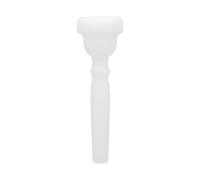 MBAT Trumpet Mouthpiece MT 21, White ABS Wind Instrument Accessory, Pure Sound for All Standard Trumpets, High Gloss Exquisite Shape, Easy to Carry and Use, Machine Standard Poli