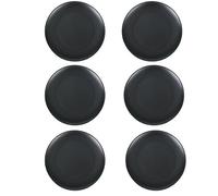MBBITL Juego de 6 platos de melamina de 8 pulgadas, platos de ensalada de postre, aperitivos, platos de aperitivos para restaurante, picnic, camping