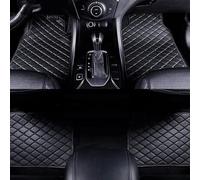 MBBROS 4 Piezas Alfombrillas Coche para Peugeot 5008 Allure 2020 2021 2022 2023 2024, Cuero XPE Alfombrillas Moqueta Alfombras Todo Tipo Clima Impermeables Suelo Protectoras,A Black