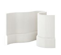 MBBTAG Biombo Separador de Ambientes de Papel Plegable Retráctil, Biombo Portátil, Pared Divisoria Temporal Independiente para Studio Hogar Oficina, Fondo Fotográfico(H120xW24xL500~600cm)