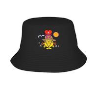MBDXIOQW Sombrero de Cubo Unisex Un Halloween Sin Ti para Mujeres Sombreros de Pescador Gorras de Pesca clásicas Plegables Diseño Harajuku Visera Sombreros Sombrero de cumpleaños