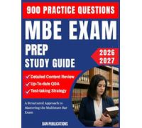 MBE Exam Prep 2026-2027: A Structured Approach to Mastering the Multistate Bar Exam