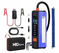 MBG line® Arrancador de Baterías de Coche 1000A P - Compresor de Aire, Hinchador de Ruedas - Arrancador Portátil Diésel 3.0L/Gasolina 4.0L - Batería Externa Linterna LED Accesorios Coche
