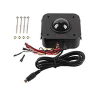 MBGAJTXCB Riel LED Redondo Iluminado de 4,5 cm, Conector con Conector de PCB PS/2, acción para PC y Consolas electrónicas y Estructura metálica