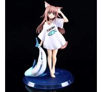 MBGKFNDP Hantai Anime Girl Figura de 23 cm, edición limitada, anime japonés Golden Head My Cat is A Kawaii, hermosa figura de anime, figura de acción, modelo de juguete, PVC, cambio de cara, estatua