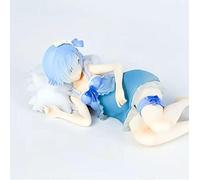 MBGKFNDP Hantai Anime Girl Figura Deluxe versión anime japonés Re: Life in A Different World to Zero Rem Sleeping Position Beautiful Girl Ver. Juguete para adultos, estatua de regalo, figura de acción