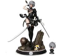 MBGKFNDP HSB 33CM Anime Games NieR Automata Anime Figure Hunter 2b Yorha No.2 Type B Beautiful Girls Figura de acción de PVC Excelente Modelo Muñeca de Juguete Colección Adulto Adornos Estatua Estatua