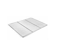 MBH - Parrilla gastronorm industrial 650 x 530 mm de acero inoxidable para hostelería